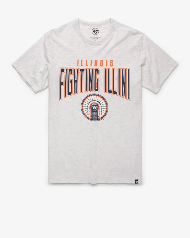 ILLINOIS CHIEF ILLINIWEK VINTAGE TEAM ELEMENTS ARCH '47 FRANKLIN TEE sold by 47