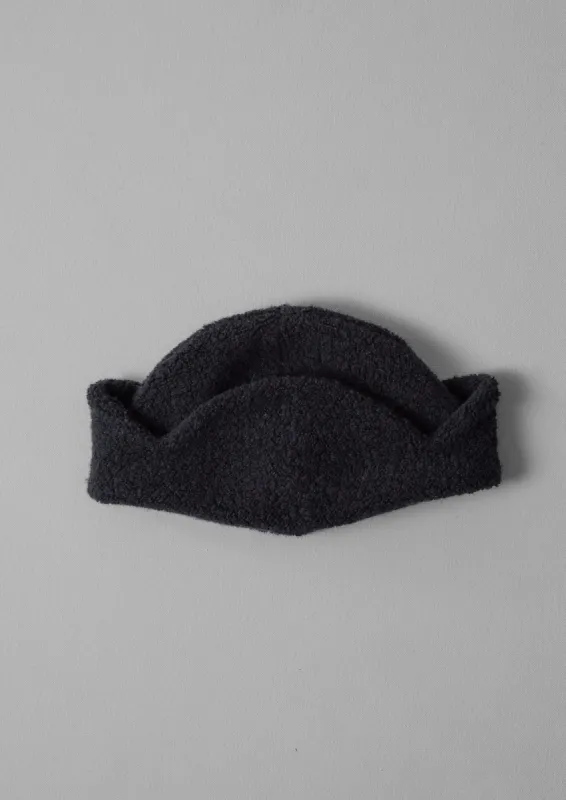 Cableami Recycled Wool Hat | Navy sold by TOAST