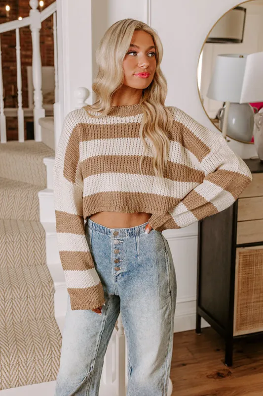 Cute Energy Knit Crop Sweater sold by Impressions
