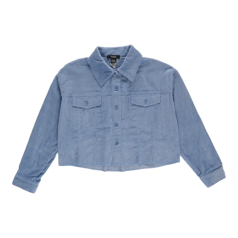 Women's Cropped Corduroy Shacket sold by Giant Tiger