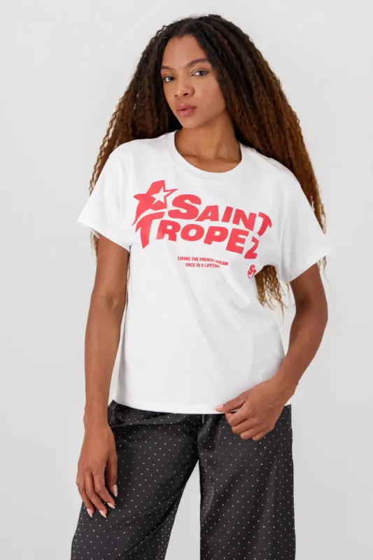 Tshirt Saint Tropez estrella HYPSTERS sold by Shasa