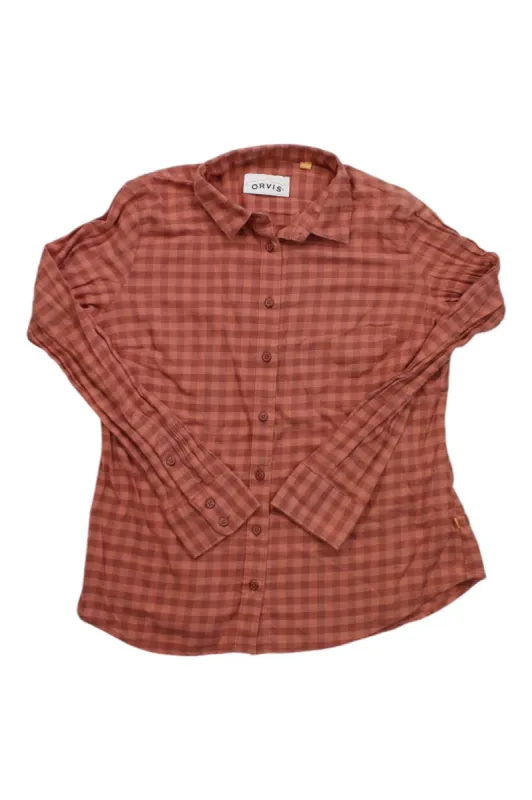 ORVIS WOMENS LONG SLEEVE FLANNEL SHIRT sold by Out&Back Outdoor
