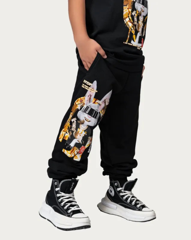 Loose jogger pants - P34863 sold by Made by Society