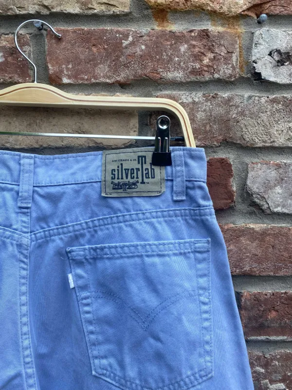 vintage 90s levi's silvertab jean shorts sold by Good Market Thrift Store