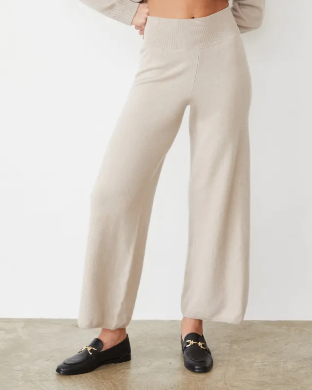 Cashmere Crop Pant sold by Monrow