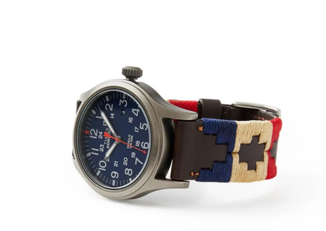 El Americano Expedition Watch - Navy Face sold by La Matera