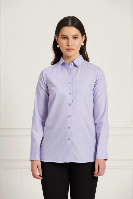 Pristine Button Down Shirt - Lavender sold by Salt Attire