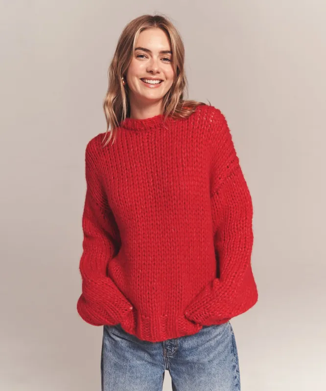 Lofty Alpaca Crewneck sold by Naadam