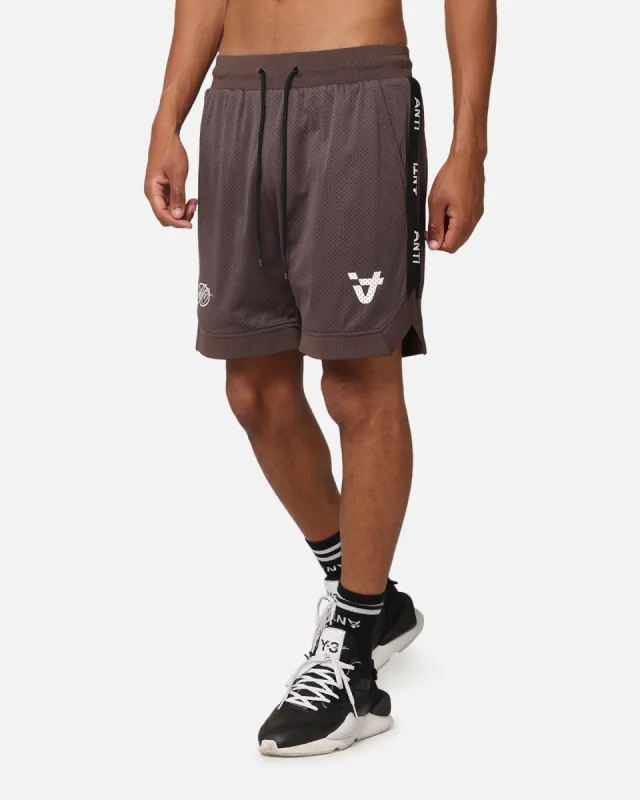 The Anti Order Future Racing Basketball Shorts Dark Brown sold by Culture Kings