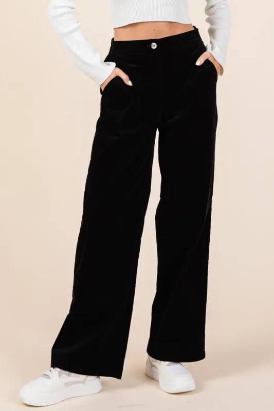 Mittoshop Corduroy Back Elastic Waist Pants sold by Roxie’s Picks