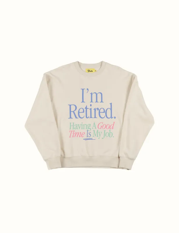 Good Time Crew Sweater - Antique sold by Duvin Design