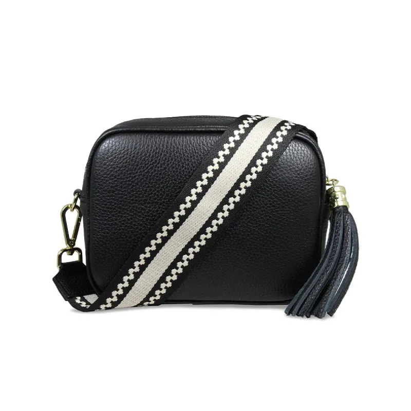 Coco: Black Leather & Cream sold by Sole Bliss