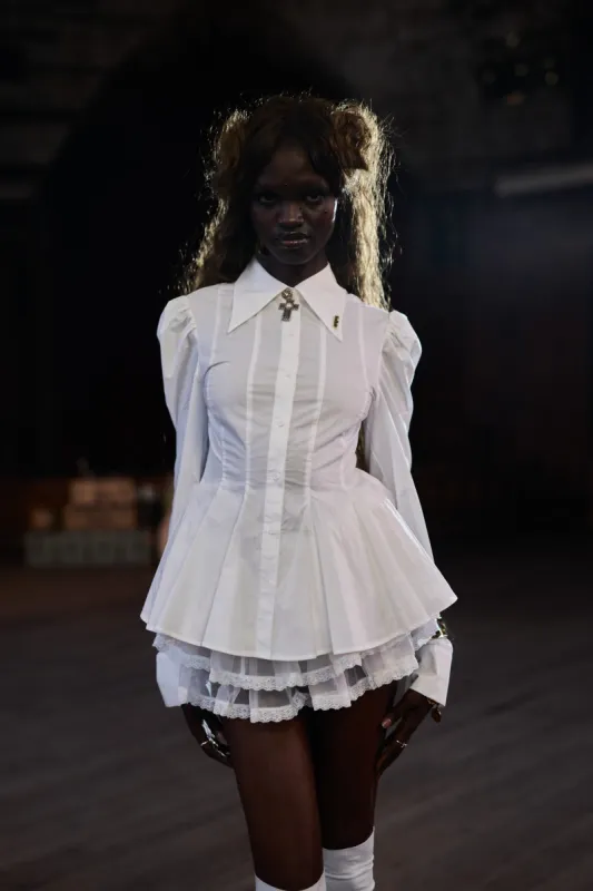 The Ivory Curator Blouse sold by Selkie