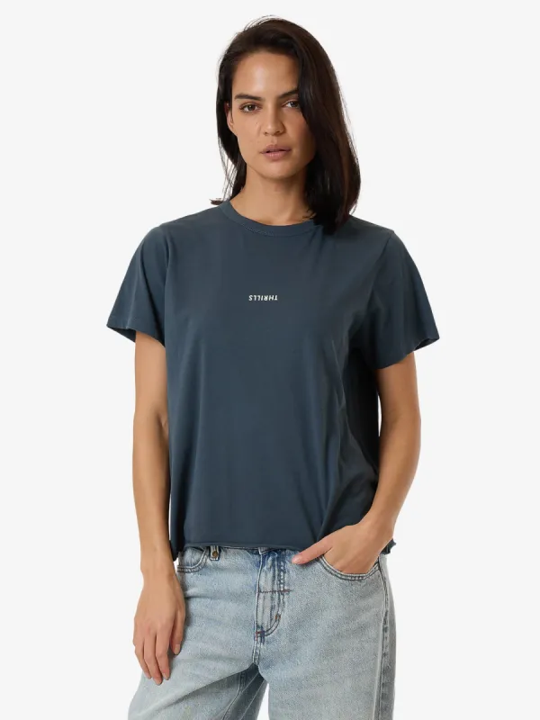 Minimal Thrills Relaxed Tee - Dark Slate sold by Thrills