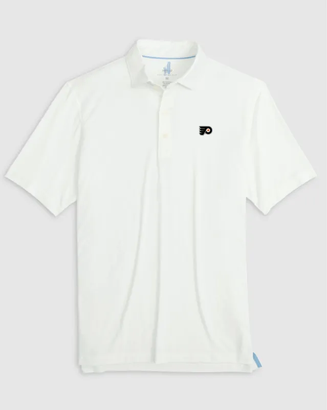 Philadelphia Flyers Huronn Featherweight Performance Polo sold by Johnnie-O