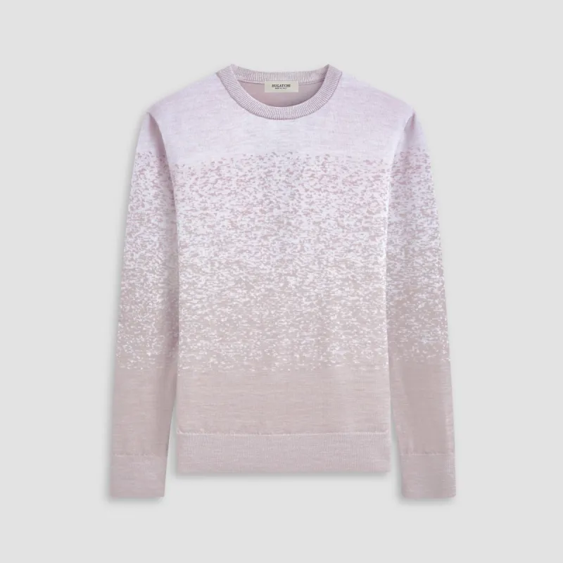Bicolor Crew Neck Sweater sold by Bugatchi