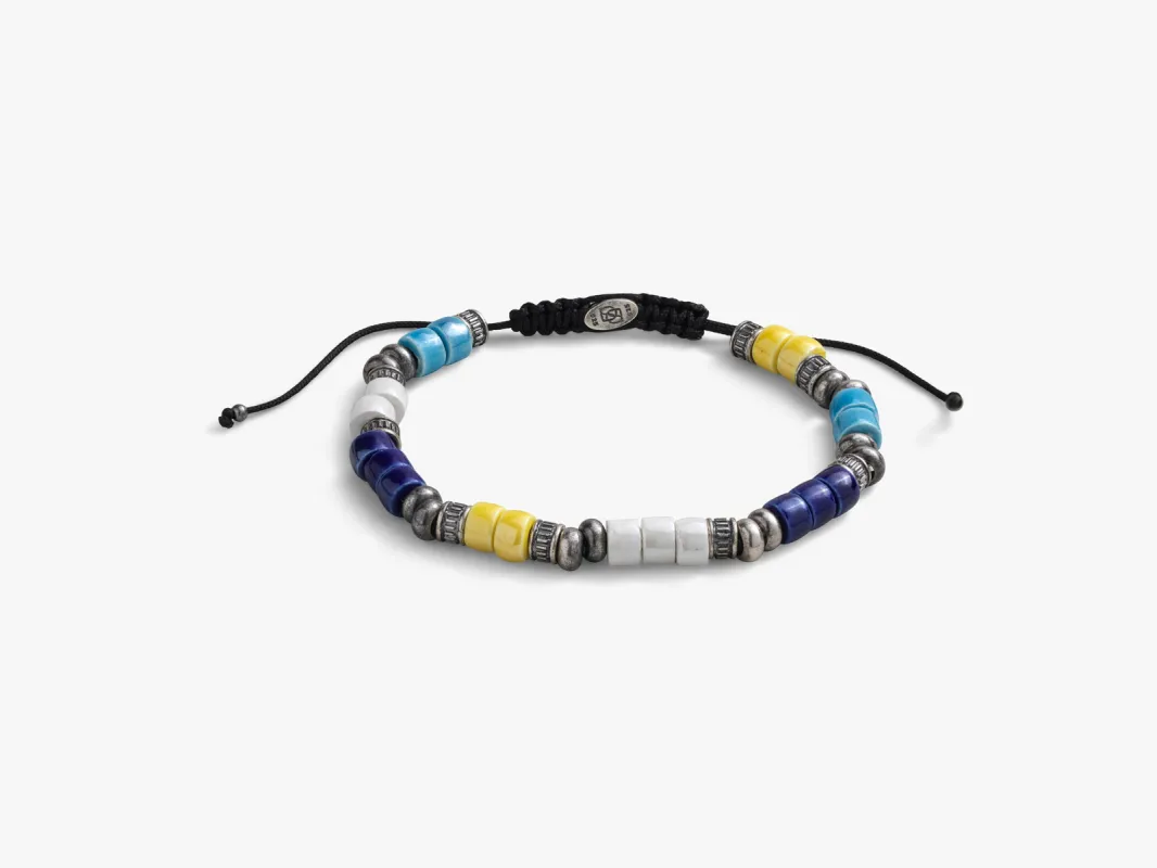 Color Block Beaded Bracelet sold by Degs & Sal