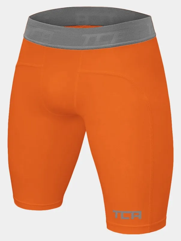 Pro Performance Compression Base Layer Shorts For Boys sold by TCA