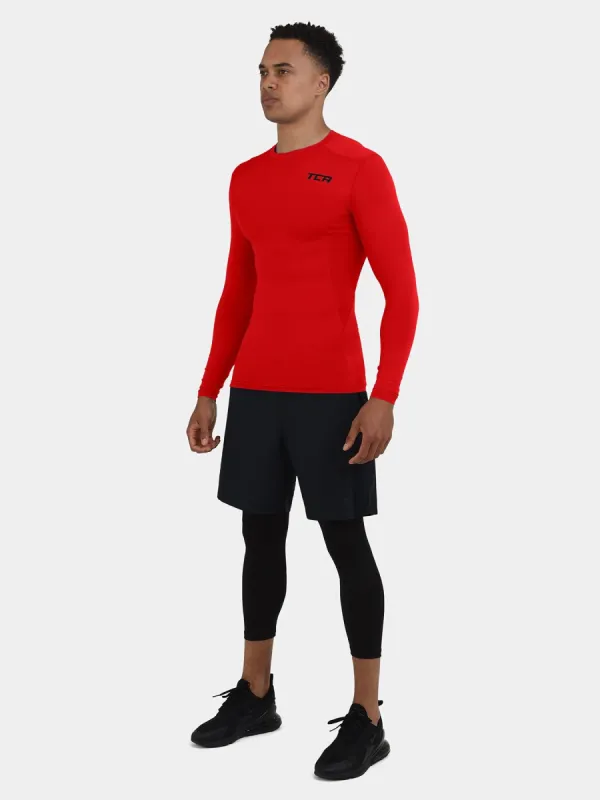 Hyperfusion Compression Base Layer Long Sleeve Crew Neck For Men sold by TCA