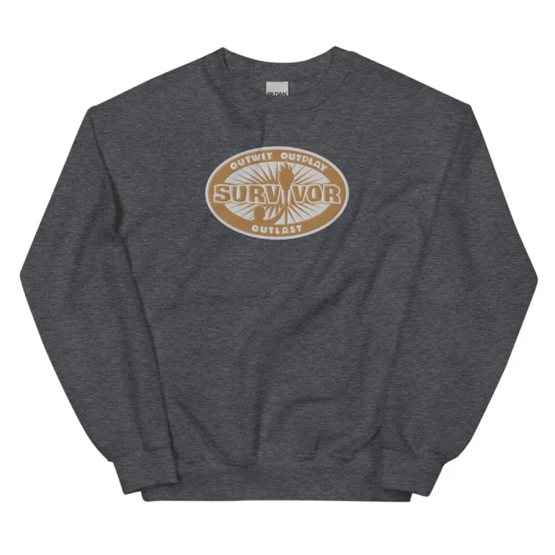 Survivor Logo Embroidered Crewneck Sweatshirt sold by MTV