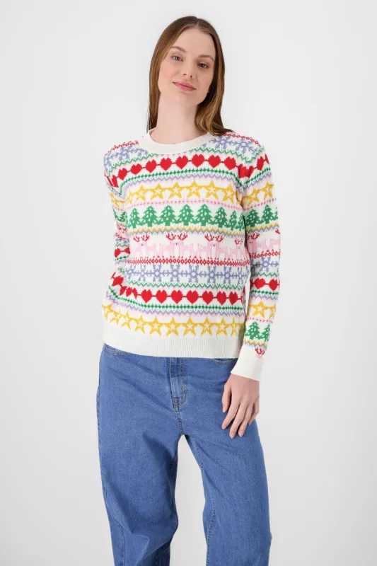 Sueter navideño prints colores sold by Shasa