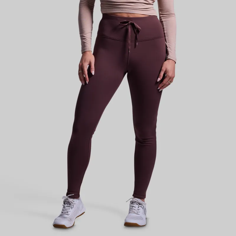Fleece Lined Legging (French Roast) sold by Born Primitive