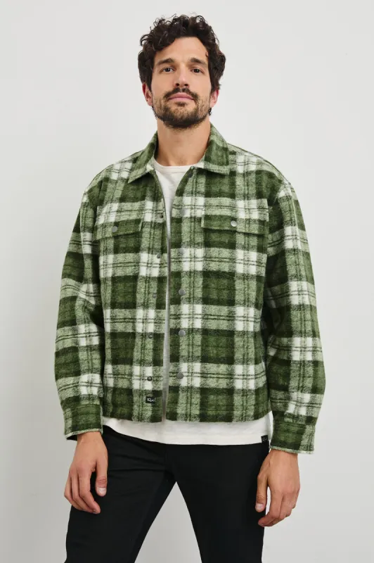 SAXON JACKET - GREEN MIST sold by Rails