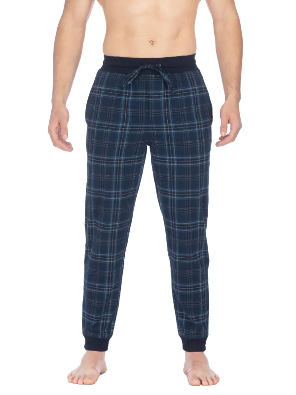 FLANNEL JOGGER | BLUE CHECK sold by Joe Boxer