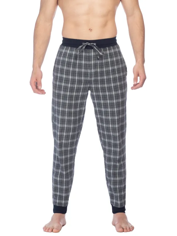 FLANNEL JOGGER | GREY CHECK sold by Joe Boxer