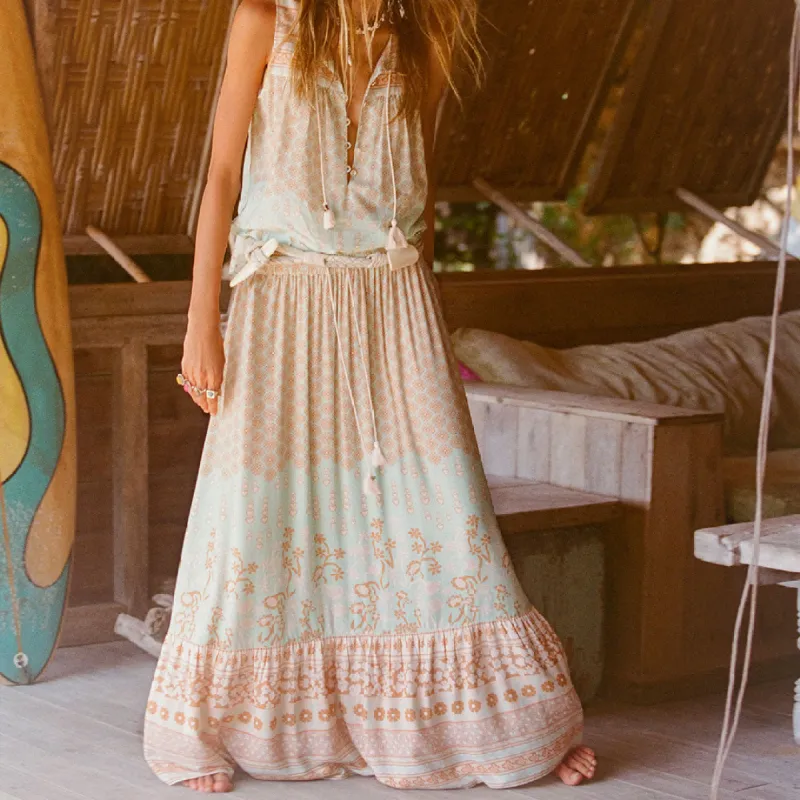 Sweet Nothings Maxi Skirt sold by Spell