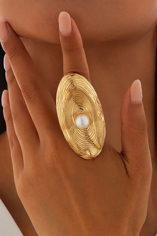 Metal Exaggerated Open Rings sold by Micas