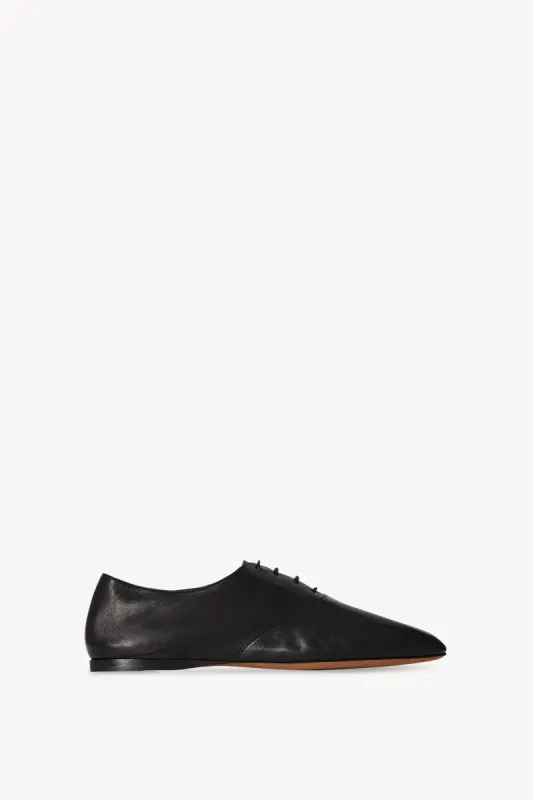 Awar Lace-Up in Leather sold by The Row