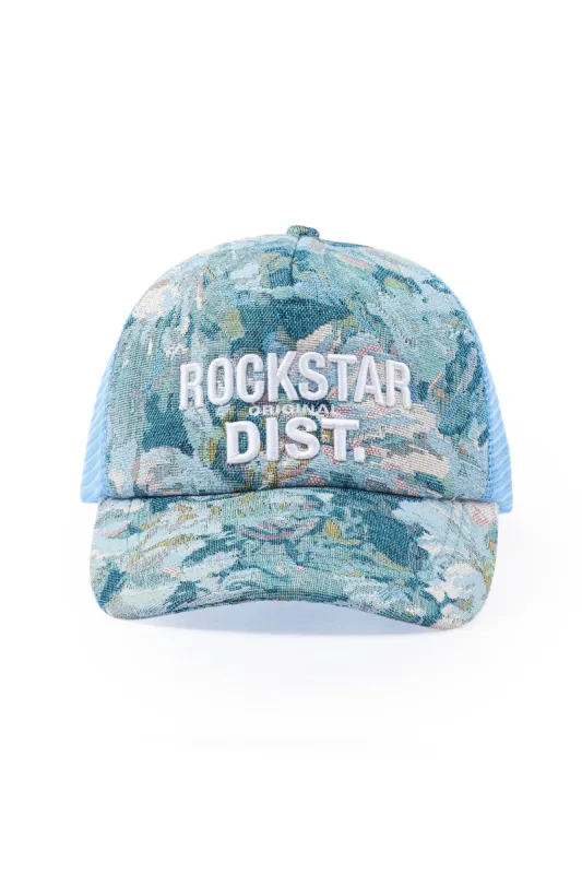 Teylor Blue Tapestry Trucker Hat sold by Rockstar Original
