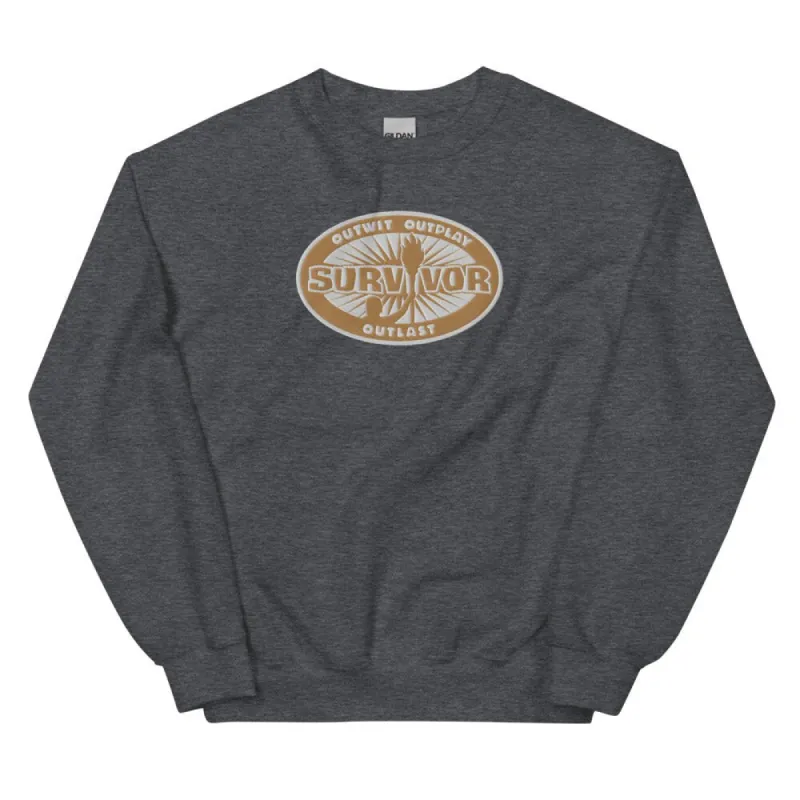 Survivor Logo Embroidered Crewneck Sweatshirt sold by Paramount Shop