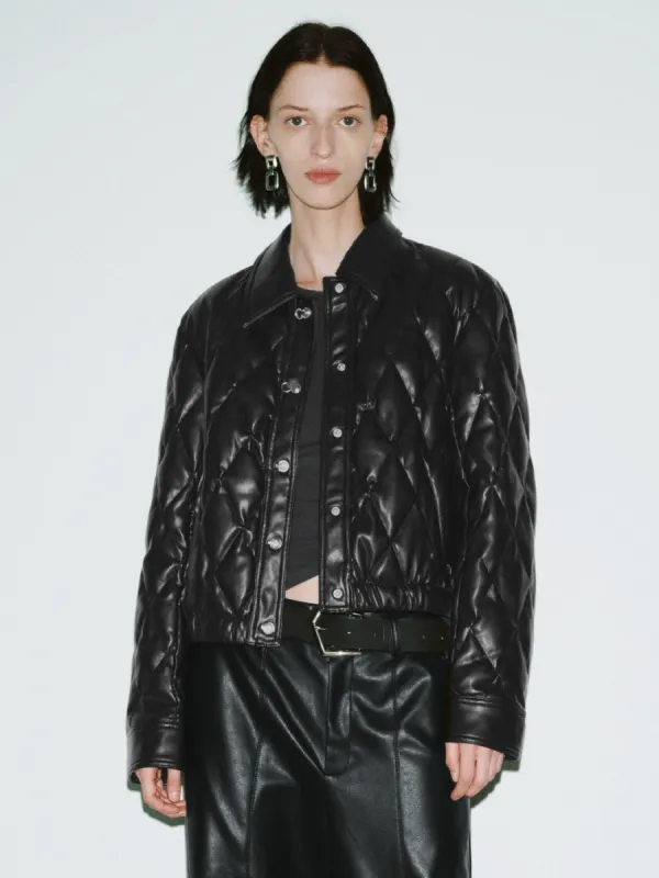 Leather Down Outerwear sold by Urban Revivo