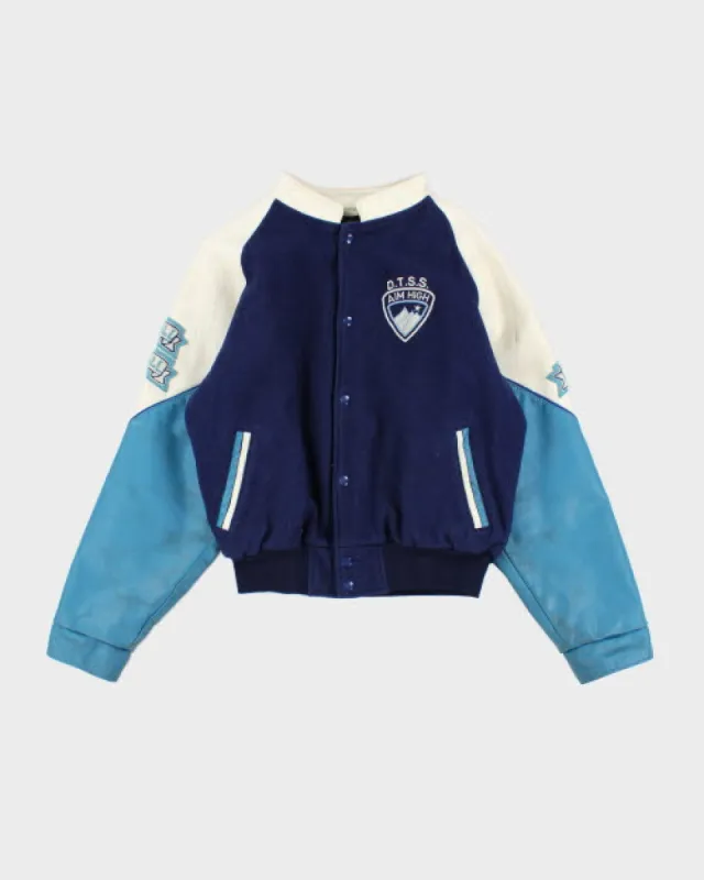 Vintage 90's Heavyweight Embroidered Varsity Volleyball Jacket - L sold by Rokit