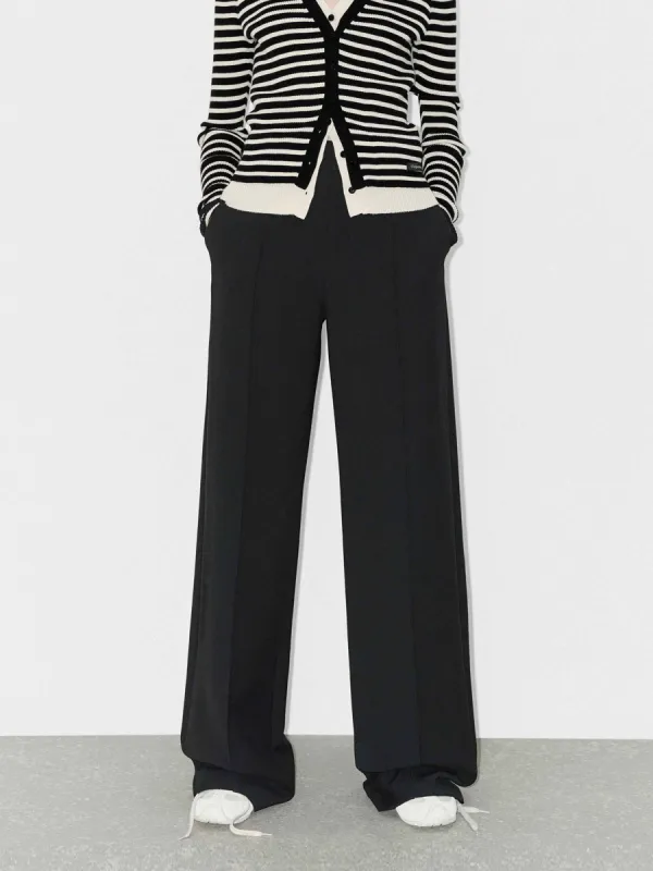 Wool Blend Tailored Twill Pants sold by Mo&Co