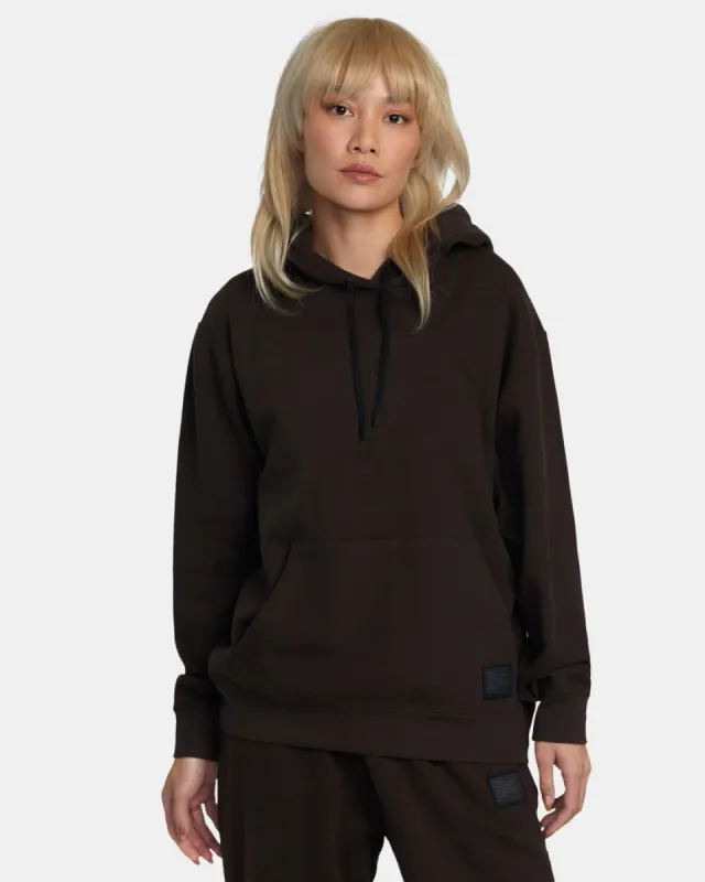 RVCA SELECTS SUNDAY HOODED BASE LAYER TOP - CHOCOLATE TORTE sold by Sun Diego Boardshops