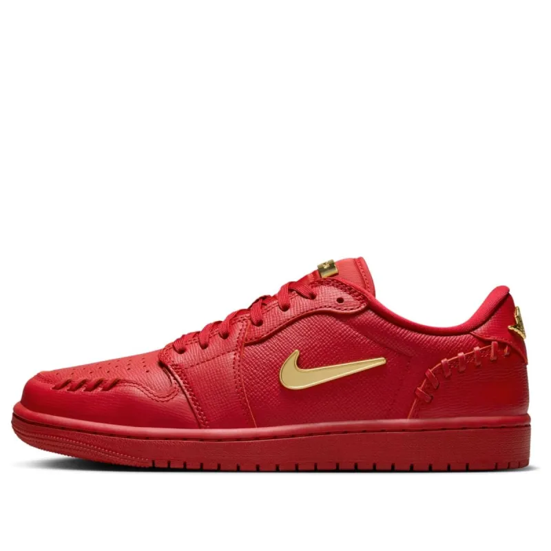 (WMNS) Air Jordan 1 Low Method of Make Gym 'Red Metallic Gold' FN5032-607 sold by KicksCrew
