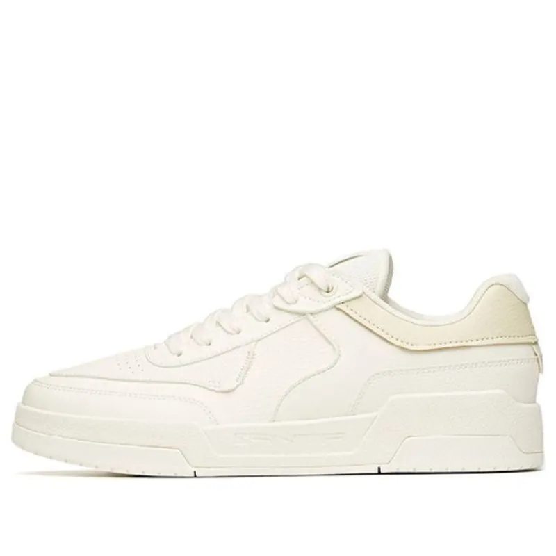 ANTA Skateboarding Shoes 'White Yellow' 912118081-2 sold by KicksCrew