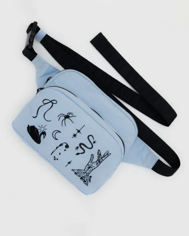 Fanny Pack - Embroidered Ballet Icons sold by ban.do