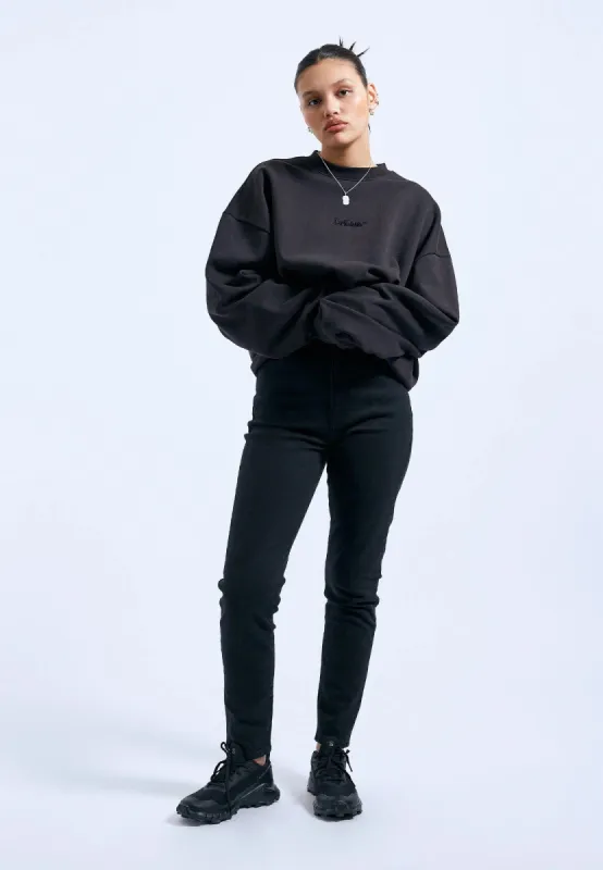 Nora - Washed Black Stretch sold by Dr. Denim