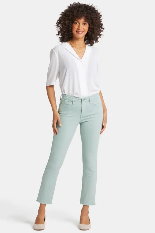 Sheri Slim Ankle Jeans - Snowpass Mint sold by NYDJ