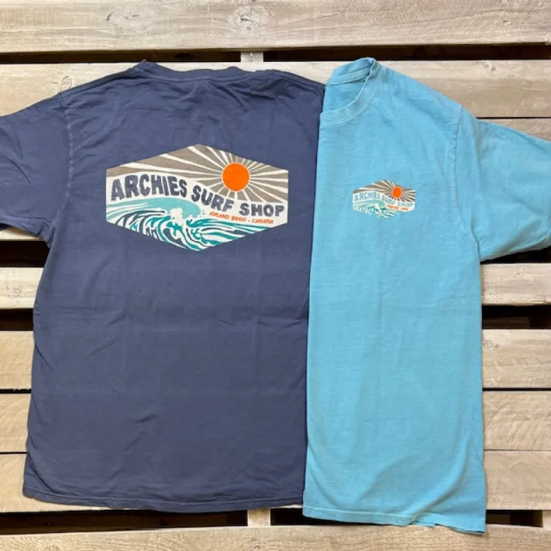 Archies Affirmation Wave Short Sleeve Tee sold by Archie's Surf Shop