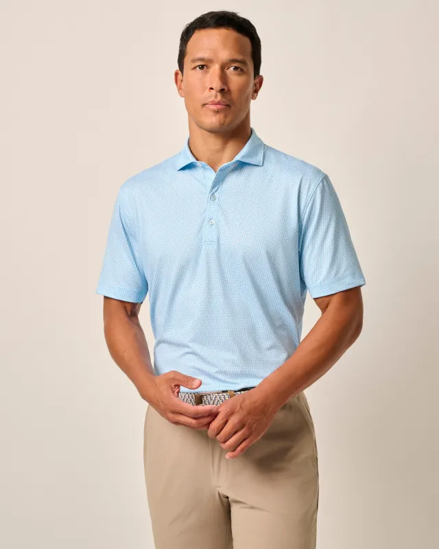 Performance Jersey Polo - Island Times sold by Johnnie-O