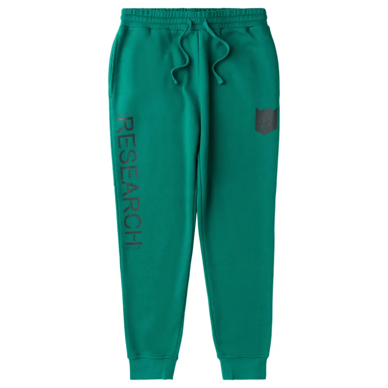 TOMORROWS RESEARCH JOGGER SWEATPANTS - DEEP GREEN sold by Lrg