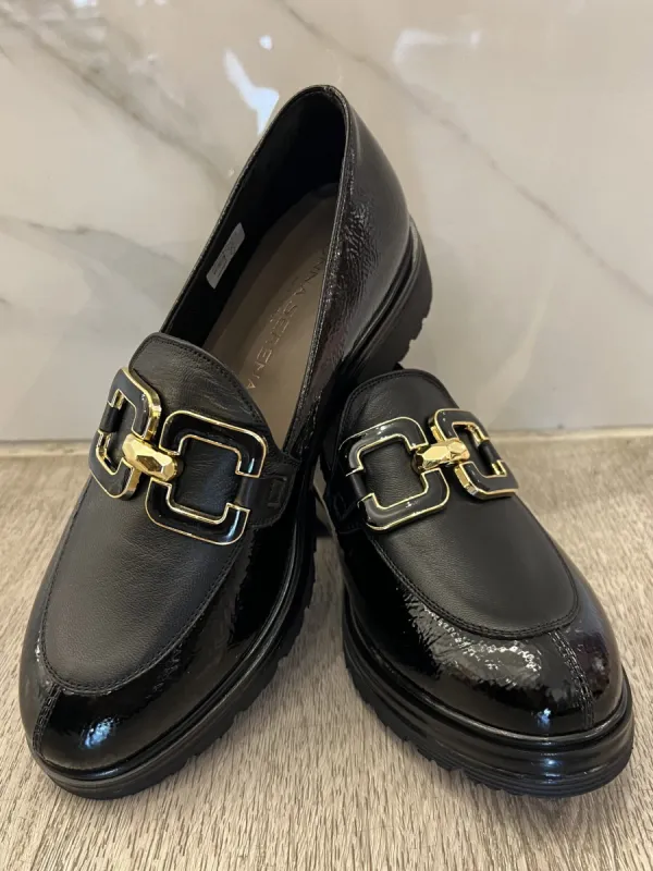 Trendy Loafers With Decorative Buckle | SA603 sold by Artizan