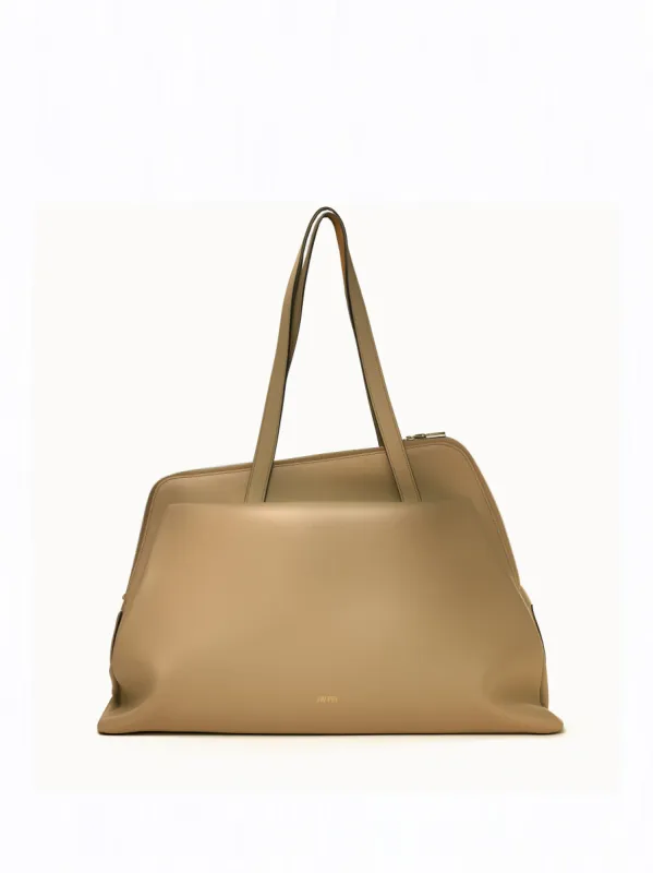 Josephine Structured Weekender Bag - Beige sold by JW PEI