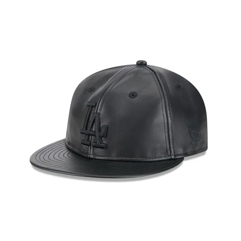 Los Angeles Dodgers Genuine Leather Retro Crown 9FIFTY Strapback Hat sold by New Era