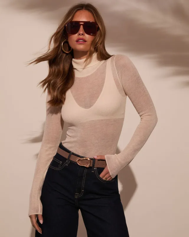Bayley Turtleneck Top sold by Vici